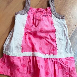 ブランシェス(Branshes)のbranshesブランシェス90ワンピースピンク夏服(ワンピース)