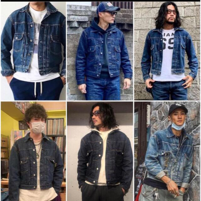 Levi's - 日本製 LEVI'S 2nd復刻 71507XX Gジャン デニム Levi's - 日本製 LEVI'S 2nd復刻 71507XX Gジャン デニム