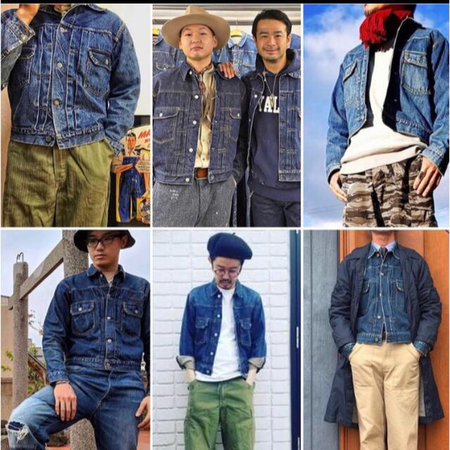Levi's - 日本製 LEVI'S 2nd復刻 71507XX Gジャン デニム Levi's - 日本製 LEVI'S 2nd復刻 71507XX Gジャン デニム