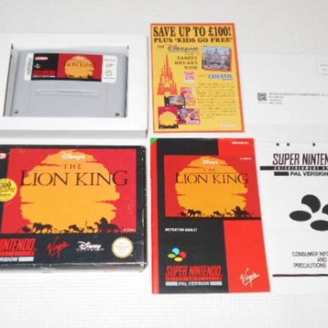 スーパーファミコン - SFC★THE LION KING SNES 海外版(国内本体動作不可)