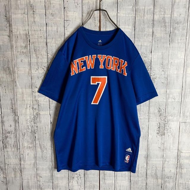 【大人気カラー☆XLサイズ】アディダス NBA ユニフォームTシャツ入手困難72肩幅