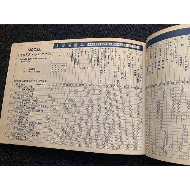 三菱(ミツビシ)の三菱　ミラージュ　 取扱説明書  旧車 自動車/バイクの自動車(カタログ/マニュアル)の商品写真