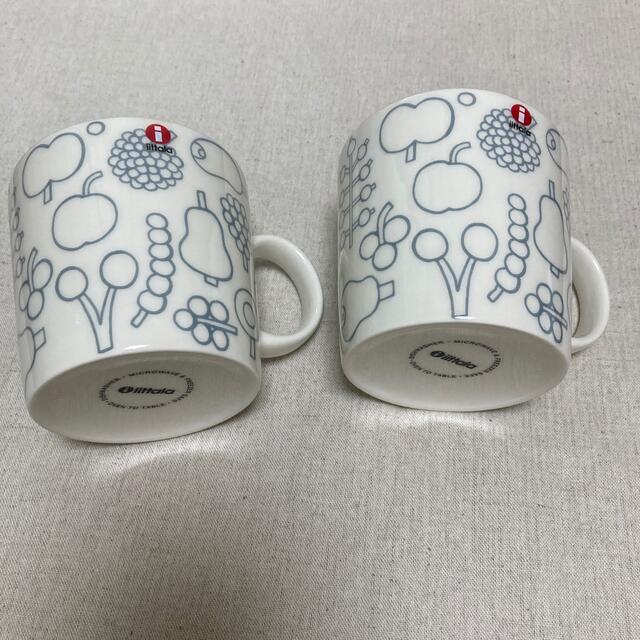 新品 Iittala フルッタ マグカップ パールグレー - グラス/カップ