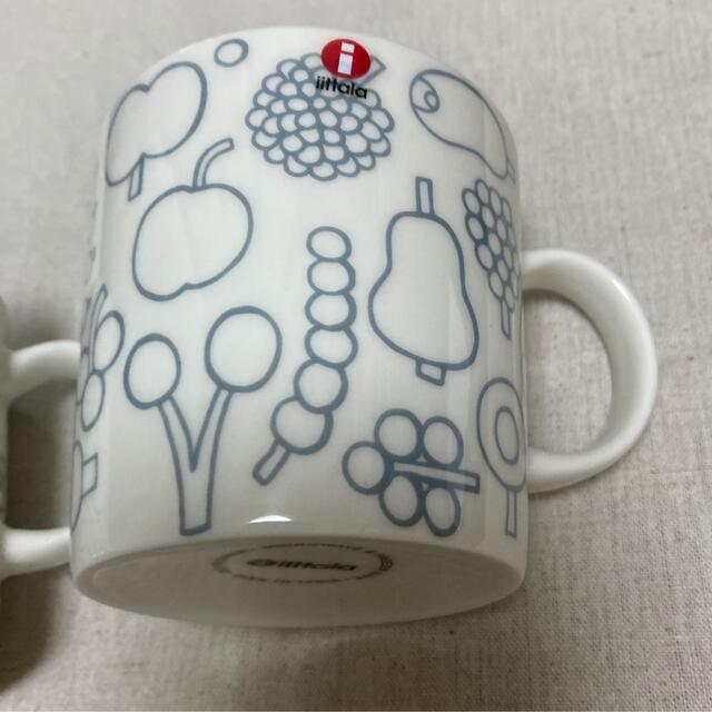 iittala(イッタラ)の新品　Iittala フルッタ　マグカップ　パールグレー　 インテリア/住まい/日用品のキッチン/食器(グラス/カップ)の商品写真