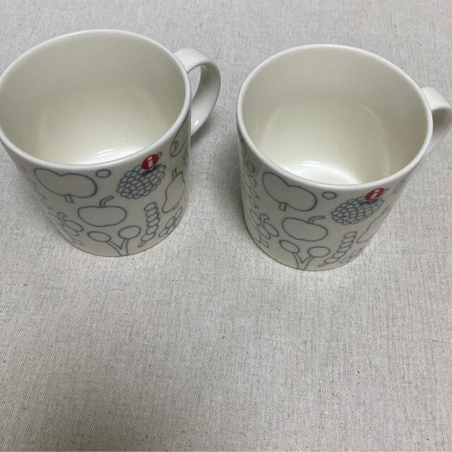 iittala(イッタラ)の新品　Iittala フルッタ　マグカップ　パールグレー　 インテリア/住まい/日用品のキッチン/食器(グラス/カップ)の商品写真