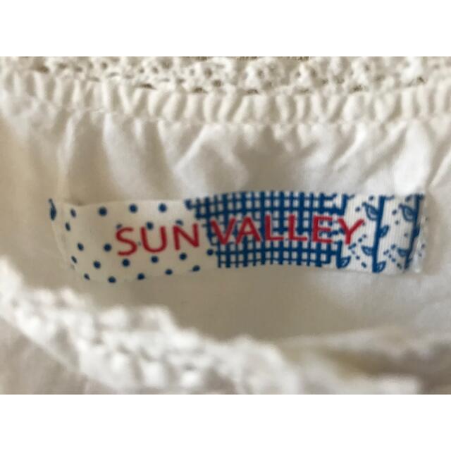 SUNVALLEY(サンバレー)のサンバレー ローンスカラップ刺繍ミディアムキャミワンピース レディースのワンピース(ひざ丈ワンピース)の商品写真