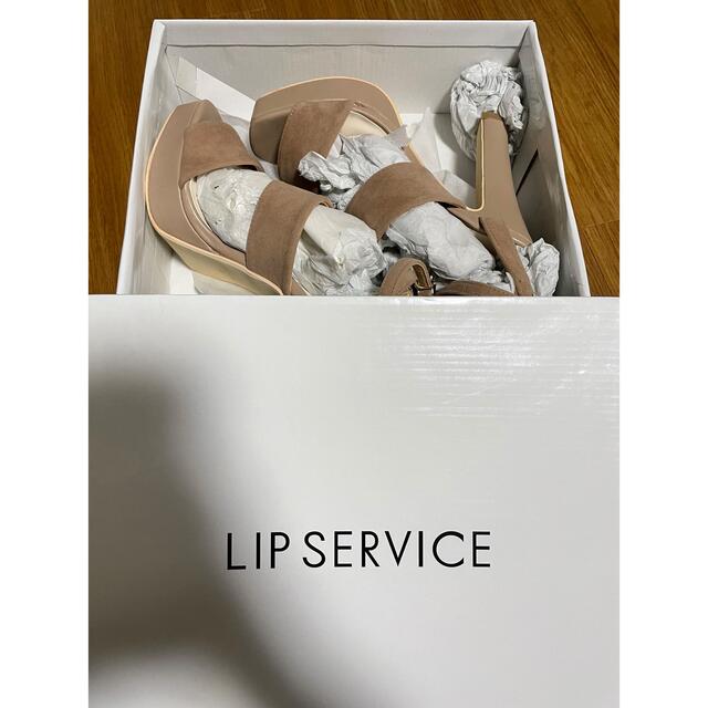 LIP SERVICE(リップサービス)のサンダル　レディース　リップサービス　M 23.5〜24.5 8センチ　箱付き レディースの靴/シューズ(サンダル)の商品写真