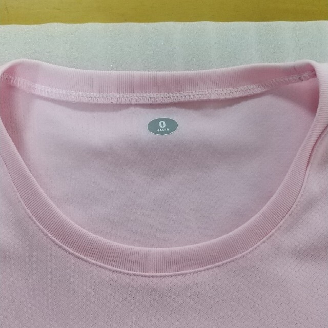 メガスポーツ    ピンク七分袖Tシャツ   L レディースのトップス(Tシャツ(長袖/七分))の商品写真
