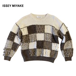 【80s】 I.S. Issey Miyake 3D 肉厚 ニット 激レア(ニット/セーター)