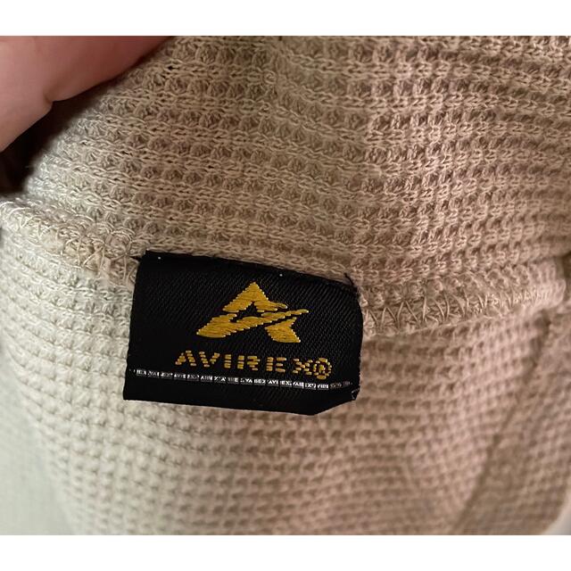 AVIREX(アヴィレックス)のAVIREX ワッフル　長袖Tシャツ　XL レディースのトップス(Tシャツ(長袖/七分))の商品写真