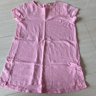 ザラキッズ(ZARA KIDS)のZARAgirls ザラガールズ　半袖　ピンクTシャツ　120 美品(Tシャツ/カットソー)