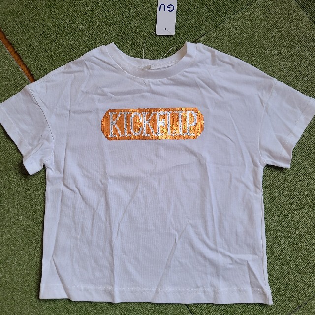 キッズ スパンコールTシャツ 120cm GU | フリマアプリ ラクマ