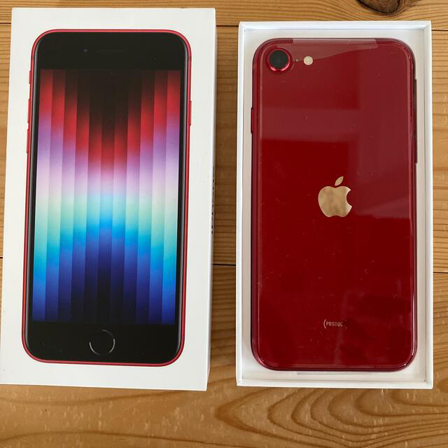 新品 Apple iPhone SE 第3世代 64GB RED simフリー - library ...
