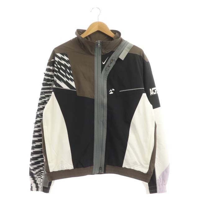 NIKE(ナイキ)のナイキ ACRONYM 21AW ジャケット 切替 袖デザイン L 白 黒 茶 メンズのジャケット/アウター(その他)の商品写真