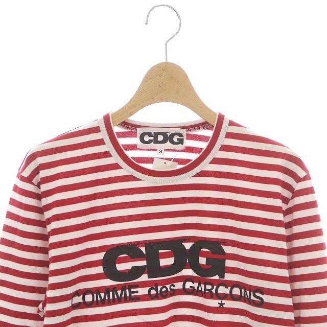 COMME des GARCONS(コムデギャルソン)のコムデギャルソン シーディージー ボーダーカットソー 長袖 プルオーバー レディースのトップス(カットソー(長袖/七分))の商品写真