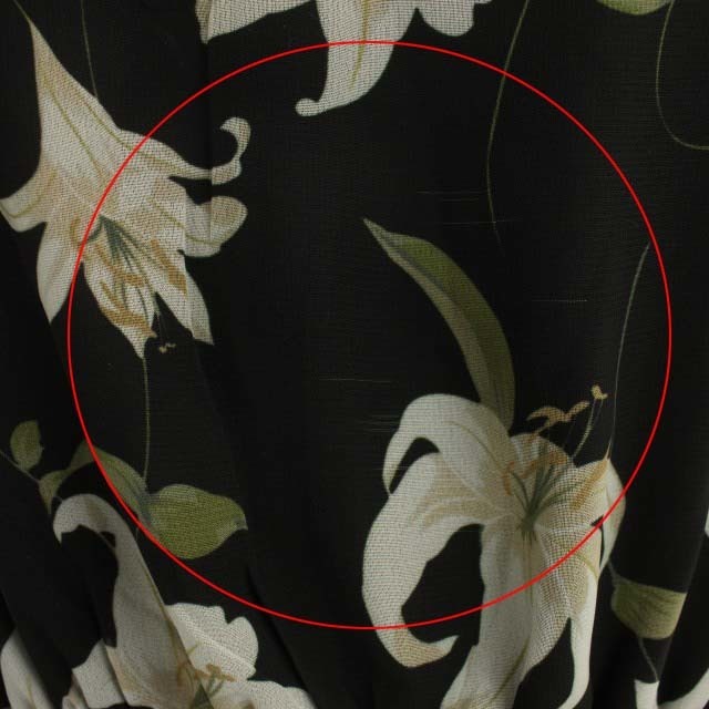 Ameri VINTAGE(アメリヴィンテージ)のアメリヴィンテージ ドレス ロングワンピース フレア 花柄 アシンメトリー レディースのワンピース(ロングワンピース/マキシワンピース)の商品写真