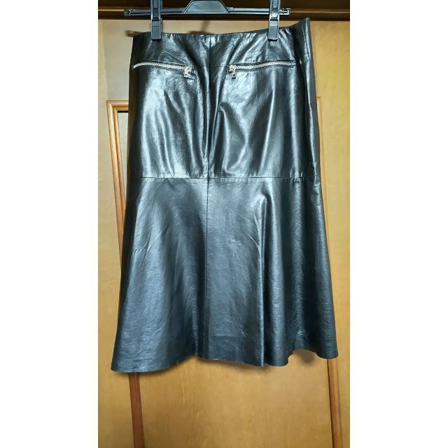 Drawer(ドゥロワー)のドゥロワー　drawer　レザースカート レディースのスカート(ひざ丈スカート)の商品写真