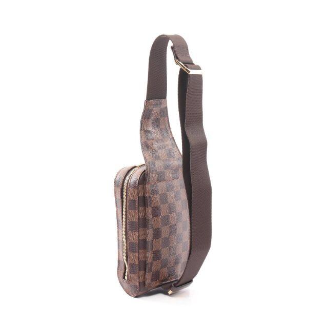 LOUIS VUITTON(ルイヴィトン)のジェロニモス ダミエエベヌ ボディバッグ PVC ブラウン メンズのバッグ(ボディーバッグ)の商品写真