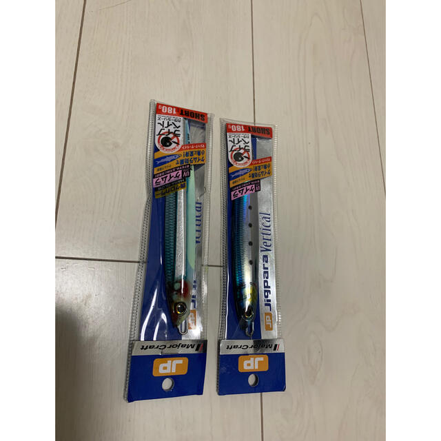 Major Craft(メジャークラフト)の『新品』ジグパラ バーチカル ショート 180g 2個 スポーツ/アウトドアのフィッシング(ルアー用品)の商品写真