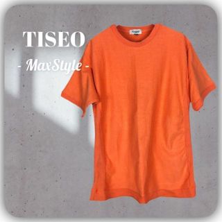 【TISEO】 古着 ビンテージ Tシャツ カットソー アメカジ(Tシャツ/カットソー(半袖/袖なし))