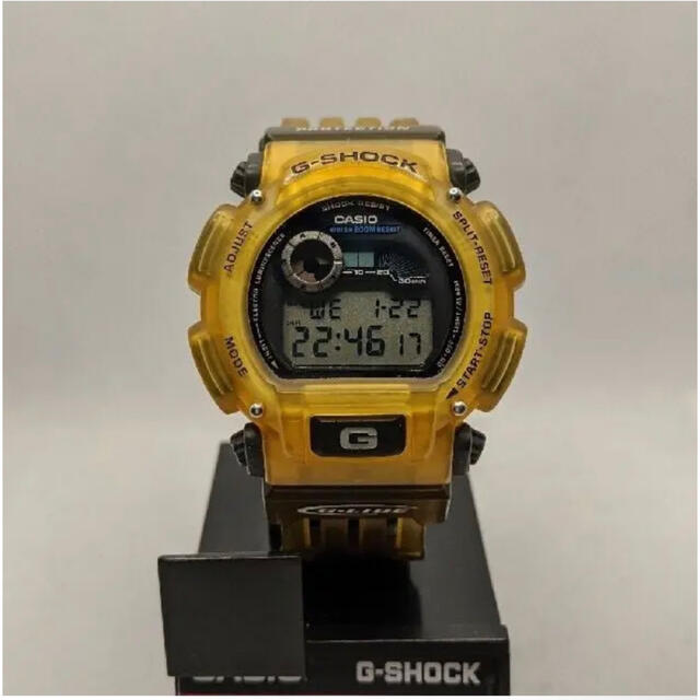 CASIO カシオ　DW-9000 G-LIDE　G-SHOCK スケルトン