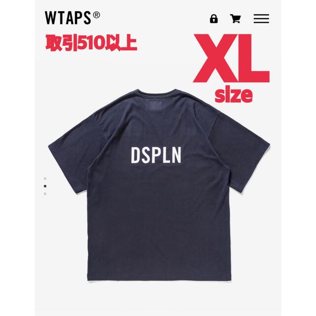 21FW WTAPS ACADEMY SS DSPLN TEE NAVY XL