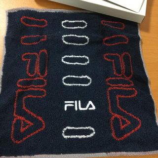 フィラ(FILA)のフィラハンドタオル箱付き(ハンカチ)