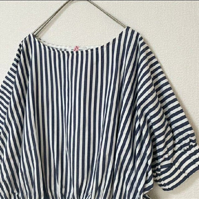 Spick & Span - 【美品】Spick & Span ドルマンスリーブブラウス ... 【美品】Spick & Span ドルマンスリーブブラウス ストライプ春夏SML