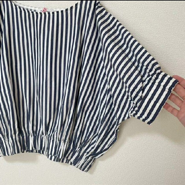 Spick & Span - 【美品】Spick & Span ドルマンスリーブブラウス ... 【美品】Spick & Span ドルマンスリーブブラウス ストライプ春夏SML