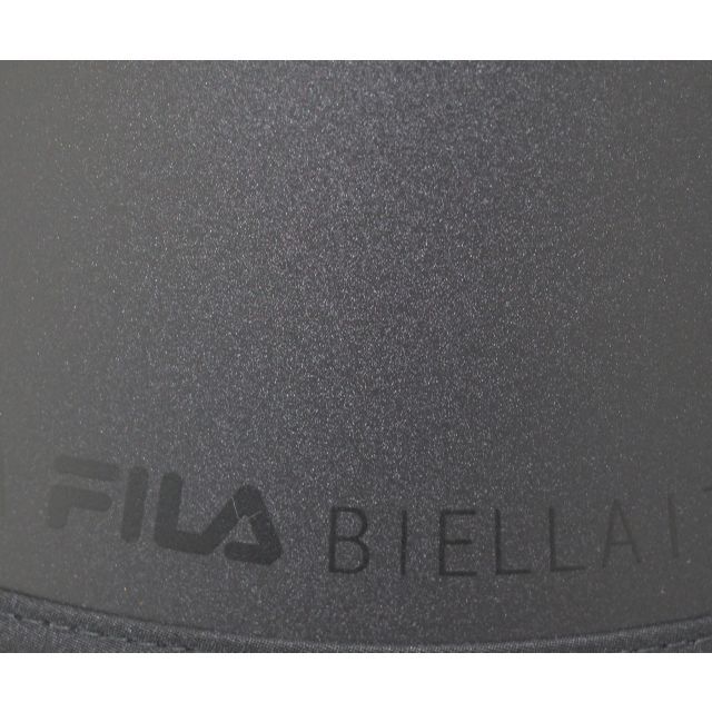 FILA(フィラ)のFILA フィラ サンバイザー ワイドバイザー プリントクリップ★ブラック新品 レディースの帽子(その他)の商品写真