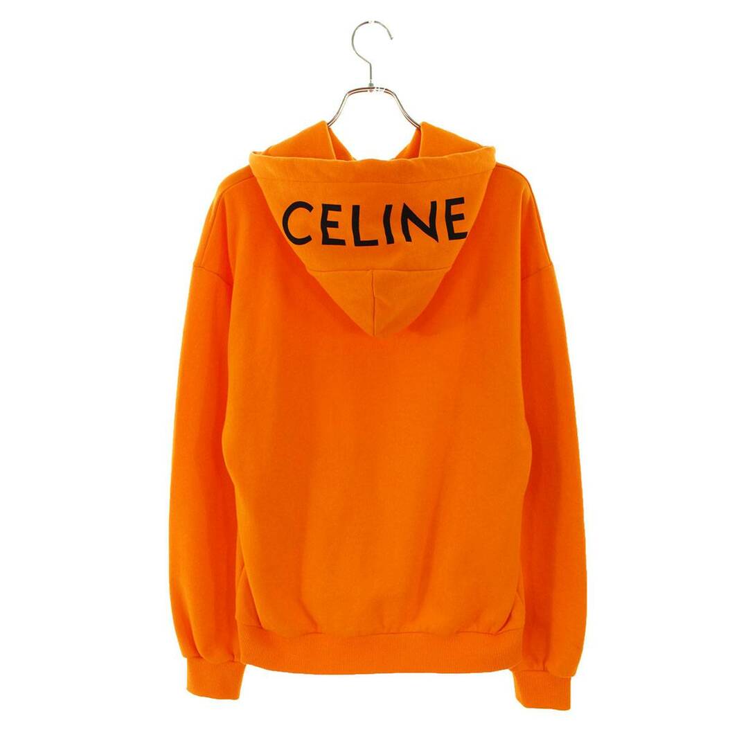 CELINE オレンジロゴパーカー