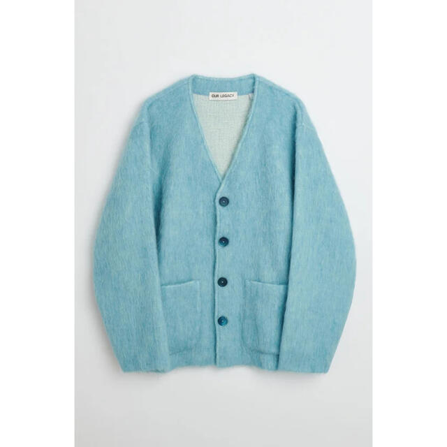 OurLegacy CARDIGAN BABY BLUE MOHAIR 22ss