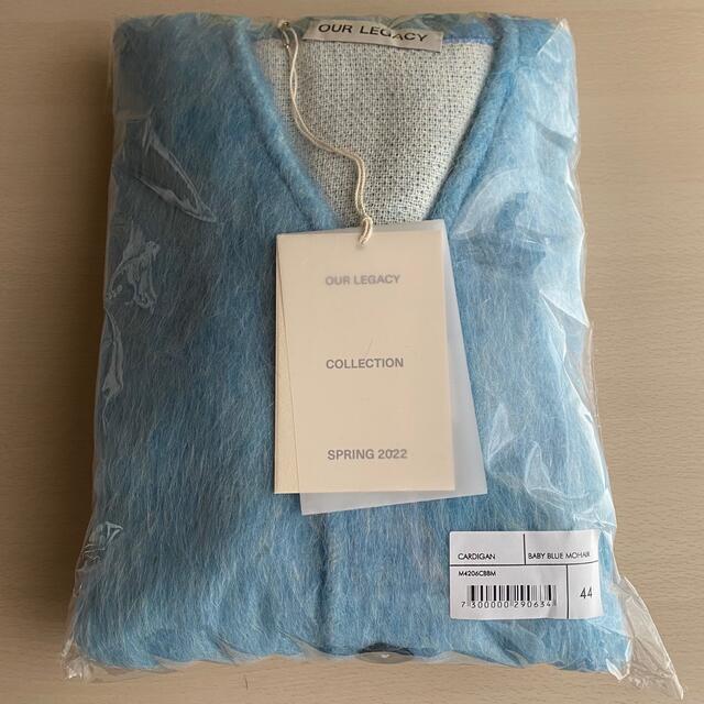 OurLegacy CARDIGAN BABY BLUE MOHAIR 22ss 1