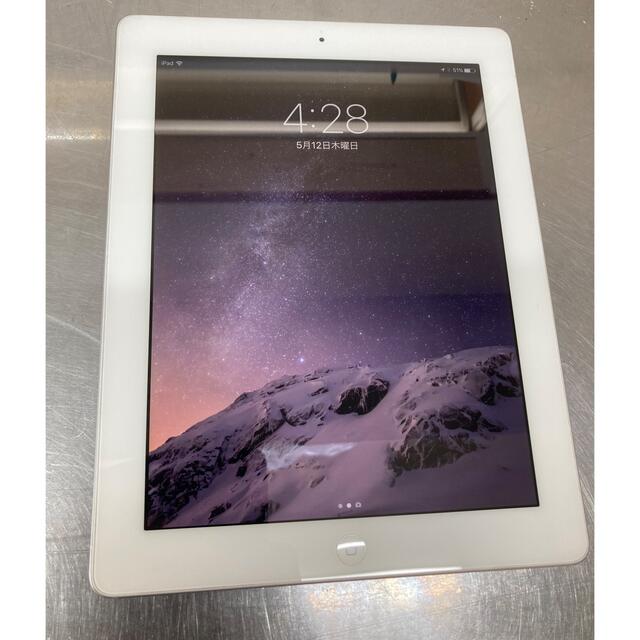 iPad　第4世代　白　A1458　16gb　動作品　Wi-Fiモデル