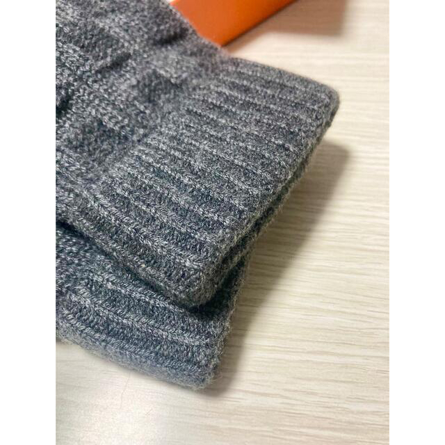 新品同様】正規購入品 エルメス カシミヤ100% 手袋 メンズ Mサイズ