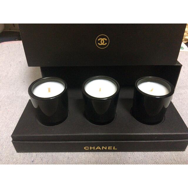 ★ CHANEL シャネル/3コセットノベルティ　ミニキャンドル　サブリマージュ