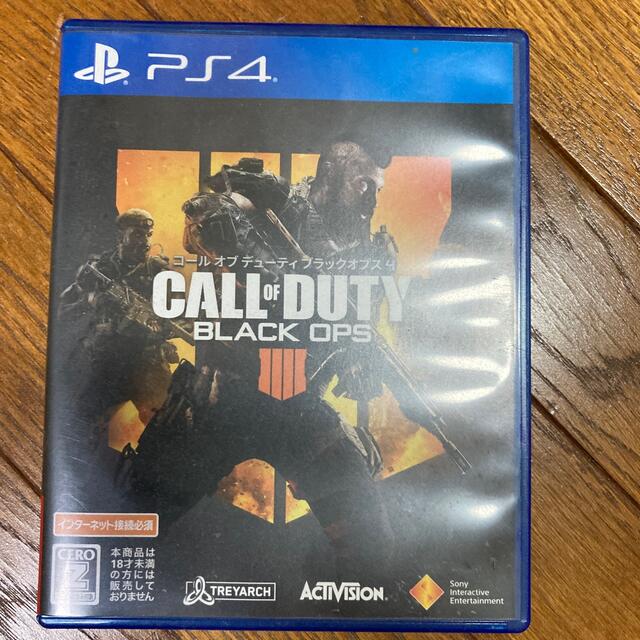 CALL of DUTY  BLACK OPS   ps４ソフト エンタメ/ホビーのゲームソフト/ゲーム機本体(家庭用ゲームソフト)の商品写真