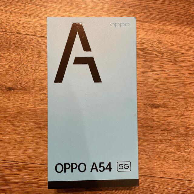 OPPO A54 5G 64GB シルバーブラック OPG0SIMフリーオッポ