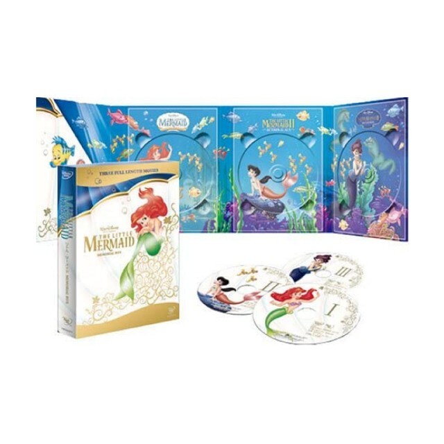 Disneyディズニー リトルマーメイド メモリアルボックス 初回限定盤 DVD