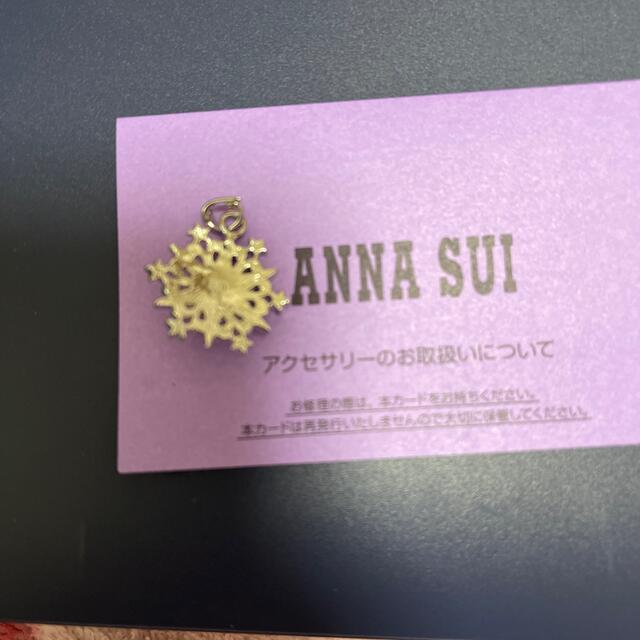 ANNA SUI(アナスイ)のアナスイ　雪の結晶ネックレストップ レディースのアクセサリー(ネックレス)の商品写真