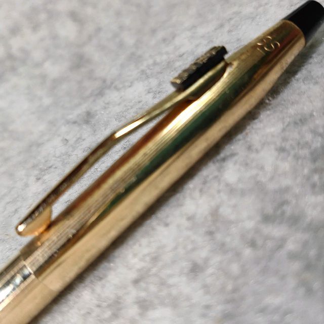 CROSS(クロス)のCROSS ボールペン 10KT GOLD FILLED NYSE 251206 インテリア/住まい/日用品の文房具(ペン/マーカー)の商品写真