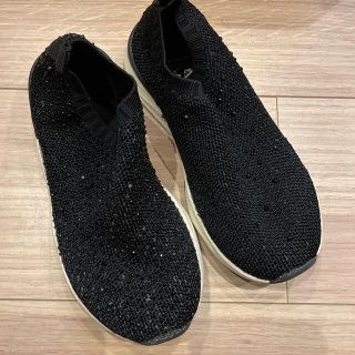 ザラ(ZARA)のZARA ラインストーンスニーカー(スニーカー)