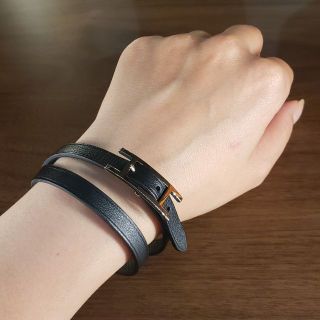 エルメス HERMES ビーアピ ドゥブルトゥール ブレスレット レデ-