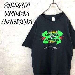 アンダーアーマー(UNDER ARMOUR)の希少 90s ギルダン アンダーアーマー Tシャツ プリント(Tシャツ/カットソー(半袖/袖なし))