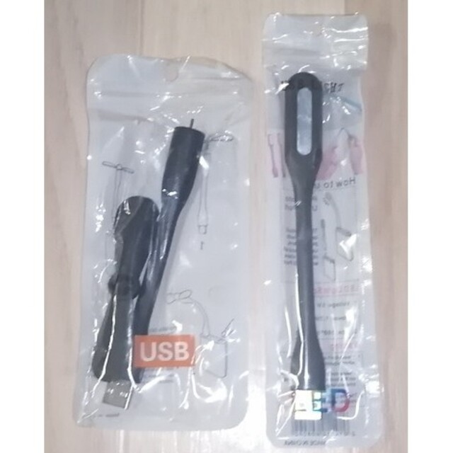 USB ミニ扇風機 ミニライト スマホ/家電/カメラの冷暖房/空調(扇風機)の商品写真