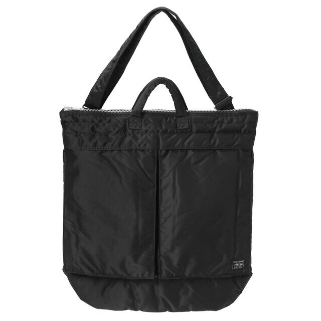 2内装PORTER ポーター 2WAY HELMETBAG ヘルメットバック ブラック