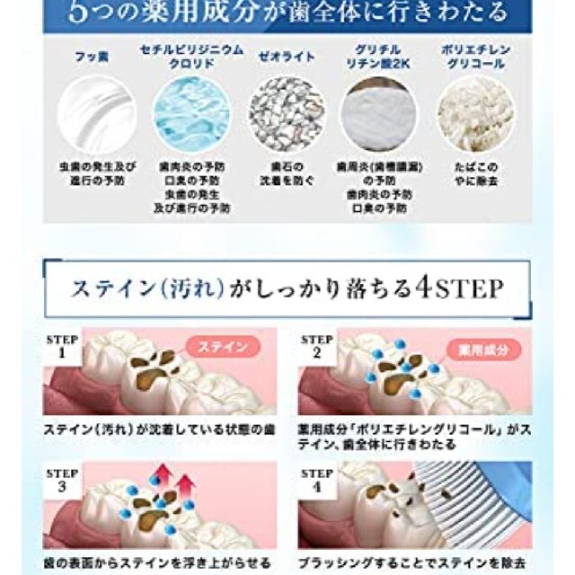 【専用】　歯磨き粉 コスメ/美容のオーラルケア(歯磨き粉)の商品写真