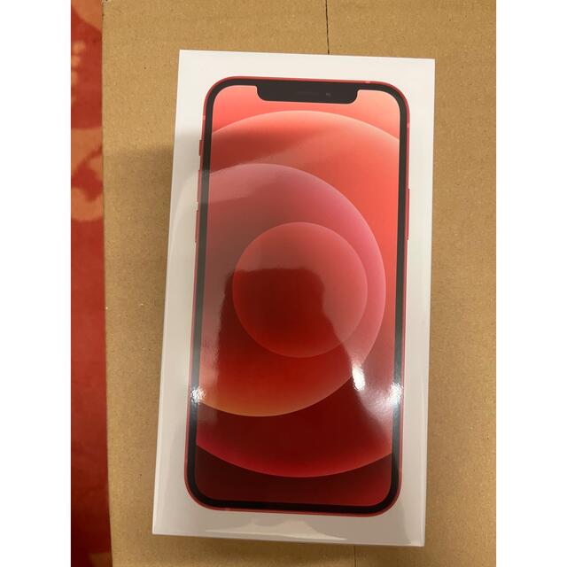 iPhone12 64GB 本体　red