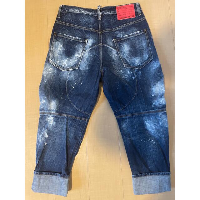 dsquared2 ワイヤー入りバギーデニム