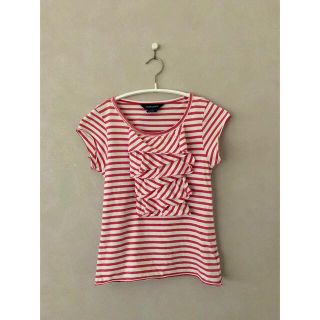 ラルフローレン(Ralph Lauren)のラルフローレン　ボーダーTシャツ　140 レッド(Tシャツ/カットソー)